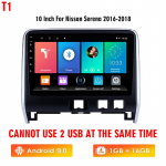 Loominguline Androidi autoraadio Nissan Serena 2016&ndash;2018 Android-autoraadio Navi GPS Serero Carplay multimeediumivideopleier 2 Din jaoks
