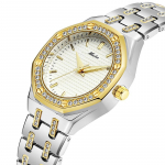 Kinkekarbiga Top Luksuslik MISSFOX Watch Fashion Kuldne veekindel kell kvartskell
