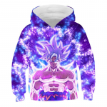 Mood vabaaja Anime Multifilmid Goku kapuutsid 3D prinditud laste kampsunid poisid t&uuml;drukud, lapsed lahedad t&auml;navar&otilde;ivad, pulloverid 150