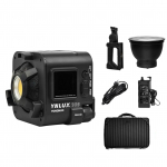 YONGNUO YNLUX100 kompaktne k&auml;eshoitav LED-videovalgusti COB fotograafia t&auml;itevalgusti 100W 3200K-5600K EU Plug