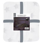 Les Tr&eacute;sors De Lily [A1454] &ndash; fosforestseeruv disaintekk 'Une Etoile est N&eacute;e' valge &ndash; 120x150 cm hall