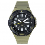Casio Analog Resin Strap Black Dial Quartz MRW-210H-5A MRW210H-5 100M Meestekell