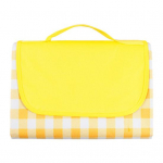 Piknikualus Mittenakkuv liiv Niiskuskindel, lihtne kaasas kanda Suurep&auml;rane kaasaskantav kevadtelgi matt &otilde;ues &otilde;htus&ouml;&ouml;giks m&otilde;eldud majapidamistarbed M kollane