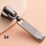 5 TK 3#/5#/8# metallist t&otilde;mblukuga liugurid vaigu/metalli/nailoni t&otilde;mblukkude jaoks, r&otilde;ivaste asendust&otilde;mblukuga liugurid, meisterdage &otilde;mblustarbed 5-5.5mm