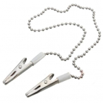 Hambaklambriga painduv metallist laborikandega pallikett korduvkasutatav salvr&auml;tikuhoidja