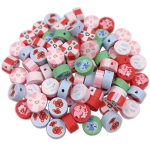 20 tk Cartoon Polymer Clay V&auml;ikeste Loomade modelleerimine Lilled Lahtised helmed kaelakee K&auml;ev&otilde;ru jaoks K&auml;sitsi valmistatud ehete materjal DIY tarvikud Style 1