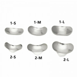 100 tk/kott Hambaravi sektsioonkontuuriga maatriksid T&auml;idis Metallmaatriks Universaalne hammaste asendamiseks 1-L