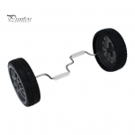 Parrot Balance m&auml;nguasi Mini kaherealised rulluisud Lemmikloom v&auml;ike lind Intelligence interaktiivne treeningm&auml;nguasi p&ouml;&ouml;rlevad rattad lind jalgratas must