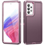 K&otilde;va ja tugeva korpusega &uuml;mbris Samsung Galaxy A54 A14 5g A13 A53 A04s S23 Ultra S22 Plus kahekihiliste soomuskatete jaoks for Galaxy A04S lilla