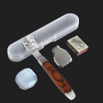 1 tk roostevabast terasest pedik&uuml;&uuml;ri k&otilde;va surnud naha eemaldaja habemenuga trimmer pedik&uuml;&uuml;ri t&ouml;&ouml;riista tarvikud HMM