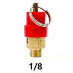 V&auml;ljapuhumisklapp 120PSI &otilde;hukompressori tarvikud messing DN6=9.5mm