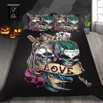 3D Skull voodipesu Teki ja padjap&uuml;&uuml;riga voodipesukomplekt Austraalia/EL/USA &uuml;he-/kaheinimesevoodi t&auml;issuuruses voodipesu kaunistus Baby 100x135cm