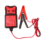 12 V elektrooniline autorelee tester, autoaku diagnostika kontrolliriistad koos klambritega relee tester autode komplekt auto remondiks (punane) 12x6x2.5cm punane