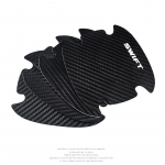 4pcs car door bowl carbon fiber cloth protection decoration modification For Suzuki SWIFT Accessories Car 4pcs For SWIFT
