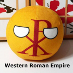 20cm Polandball Pl&uuml;&scaron;inukk Riigipall Anime L&uuml;hike T&auml;idetud Pl&uuml;&uuml;sist M&auml;nguasi Western Roman Empire