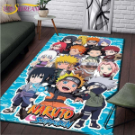 Anime Naruto libisemiskindlad vaibad elutuppa Mugav vaip Pehme p&otilde;randamatt Magamistoa vaibad Matiala Vaibad kodu Suur karvane matt 100cm x 120cm