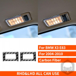 BMW X3 E83 jaoks 2004 2005 2006 2007 2008 2009 2010 S&uuml;sinikkiust kleebis Keskjuhti k&auml;igukasti v&auml;ljalaskeava Interj&ouml;&ouml;rid auto 25