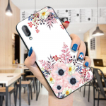 Ilusad akvarelllilled, pehme TPU silikoonist telefoni&uuml;mbrise kate Samsung A01