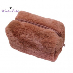 Kosmeetikakott Candy Color Plush Square kaasaskantav suure mahutavusega tualett-tarvete kott kohv