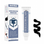 30 ml vedel isoleerlint, kummist elektrijuhtme kaabel, veekindel tihend, temperatuurikindel pasta 30ml must