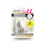 Gamakatsu 68590 Treble Hook SP H Hyper Shield suurus 2/0 (4437)