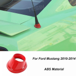 TESIN auto punased sisekujunduskatte kleebised Ford Mustang 2009 2010 2011 2012 2013 2014 v&auml;listarvikud autole Antenna base