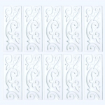 Kick Line seinakleebised Akr&uuml;&uuml;lliim Veekindel kleebis Kodukaunistus Silver S