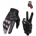 Jalgrattakindad v&auml;listingimustes kasutatavad off-road v&otilde;idus&otilde;idu pika s&otilde;rmega mootorrattakindad igaks aastaajaks S punane