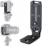 DSLR-kaamera L-klamber Vertikaalne horisontaalne l&uuml;litusstatiivi kiirvabastusplaat, mis &uuml;hildub Canoni Nikoni Sony DJI Osmo stabilisaatori statiivi monojalaga