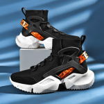 Meeste k&otilde;rged tossud kerged ja mugavad paksu tallaga sokid jalatsid vabaaja spordijalatsid 39 must