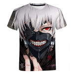Tokyo Ghoul Graafiline T-s&auml;rk meestele Naistele Suvi Uus Vaba aeg Suurem&otilde;&otilde;tmeline T-s&auml;rk Mood Harajuku T&auml;navar&otilde;ivad Topid T-s&auml;rgid L