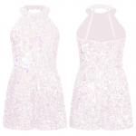 T&uuml;drukute dž&auml;ssitantsukost&uuml;&uuml;mid, p&auml;itsed, l&auml;ikivad litrid, varrukateta trikoo, l&uuml;hikesed kombinesoonid, esinemisriided 11-12 Years roosa