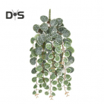 S&uuml;dametaimede kunstlik rippn&ouml;&ouml;r, v&auml;hese hooldusega seinakinnitus, kunstlik eukal&uuml;pti simuleeritud rotangist roheline