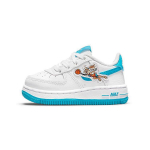 Space Jam x Nike Air Force 1 06 TD Hare Beebi tossud Valge Hele-Sinine-Fury DM3356-100 26