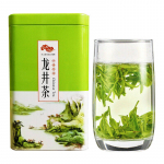 Longjing roheline tee Uus tee Lahtine konserveeritud Ming Qian Tugev l&otilde;hnav kevadtee125G