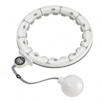 Kaalutud Infinity Smart Fitnessi r&otilde;ngas, 24 eemaldatava s&otilde;lmega kaalur&otilde;ngas koos leti naiste kaalulangetusr&otilde;ngaga, kaks-&uuml;hes k&otilde;hutreeningu s&otilde;numivarustus valge