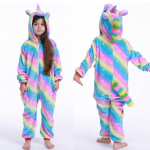 Kigurumi Onesie Kids Unicorn Pidžaamad Lastele Loomad Multikad Liiprid Beebi kost&uuml;&uuml;m Talvine T&uuml;drukud Licorne Jumspuit 6t