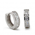 Lady Girl Rhinestone Inkrusteeritud Elegantne K&otilde;rvar&otilde;ngad Paelad Huggie K&otilde;rvar&otilde;ngad Ehted h&otilde;be