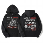 Hellstar Graafilise tr&uuml;kiga kapuuts Unisexi ja WoUnisexi s&uuml;gis/talvine Harajuku kapuutsiga dressipluus Unisexi vintage suur jope Street Wea L