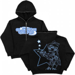 Star Letter Print Retro Suured kapuutsid S&uuml;gis naised Y2K Street Hip Hop Harajuku vabaaja t&otilde;mblukuga dressipluus Naiste uued riided XL