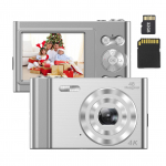 Andoer 4K digikaamera videokaamera 48MP 2,4 tolli IPS-ekraan automaatne teravustamine 16x digitaalne suum h&otilde;be