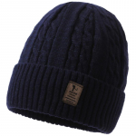 Talvem&uuml;ts Velvet Paks Meeste Kootud M&uuml;ts Soe M&uuml;ts V&auml;litingimustes Varrukatega M&uuml;ts Skullies Beanies Ski Slouchy Cap tumehall v&auml;rv