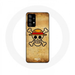 Coque pour Samsung Galaxy A13 4G / A13 4G Lite One Piece Manga Tete de Mort