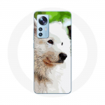Coque pour Xiaomi Mi 12 / 12X Chien Samoy&egrave;de Blanc