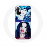 Coque pour Xiaomi Redmi Note 10T 5G Blackpink Groupe K-pop Filles Lisa et Jisoo Lovesick girls poster the album