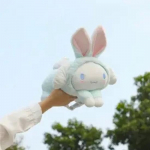 Car Tissue Boxes Yugui Dog Car accessories Car Backseat Hanging Tissue Bag Box Plush holder cover Auto Toys Interior Decoration sinine