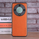 &Uuml;mbris Honor Magic 5 Lite Pro coque jaoks Luksuslik tekstiil Nahk nahk pehme telefoni&uuml;mbris huawei jaoks Honor Magic6 Lite Pro X9b &uuml;mbris Magic 5 Lite must