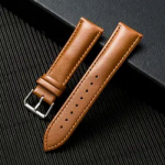 18mm 20mm 22mm nahast kellarihm Ehtsast nahast kellarihm Universaalne n&ouml;&ouml;pn&otilde;elaga pandlaga kellatarvikud Lehmanahast veekindla rihma tarvikud 17mm