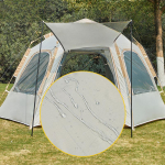 Matkatelk &otilde;ues kokkupandav kaasaskantav &ouml;&ouml;bimine vihmakindel paksendatud varustus t&auml;iskomplekt, automaatne kiire lahtik&auml;imine 240*210*135cm