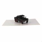 3D Auto Pop-up Kaart Tervitus Ait&auml;h Loov Ornament Dekoratsioon Kingitus L&auml;bim&otilde;eldud Isa